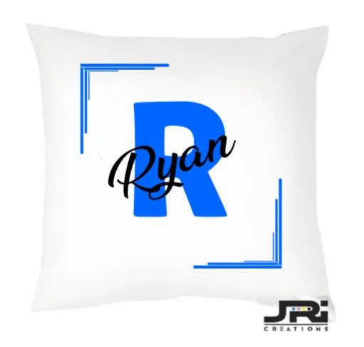 Printed 40x40 Cushion Letter / Name