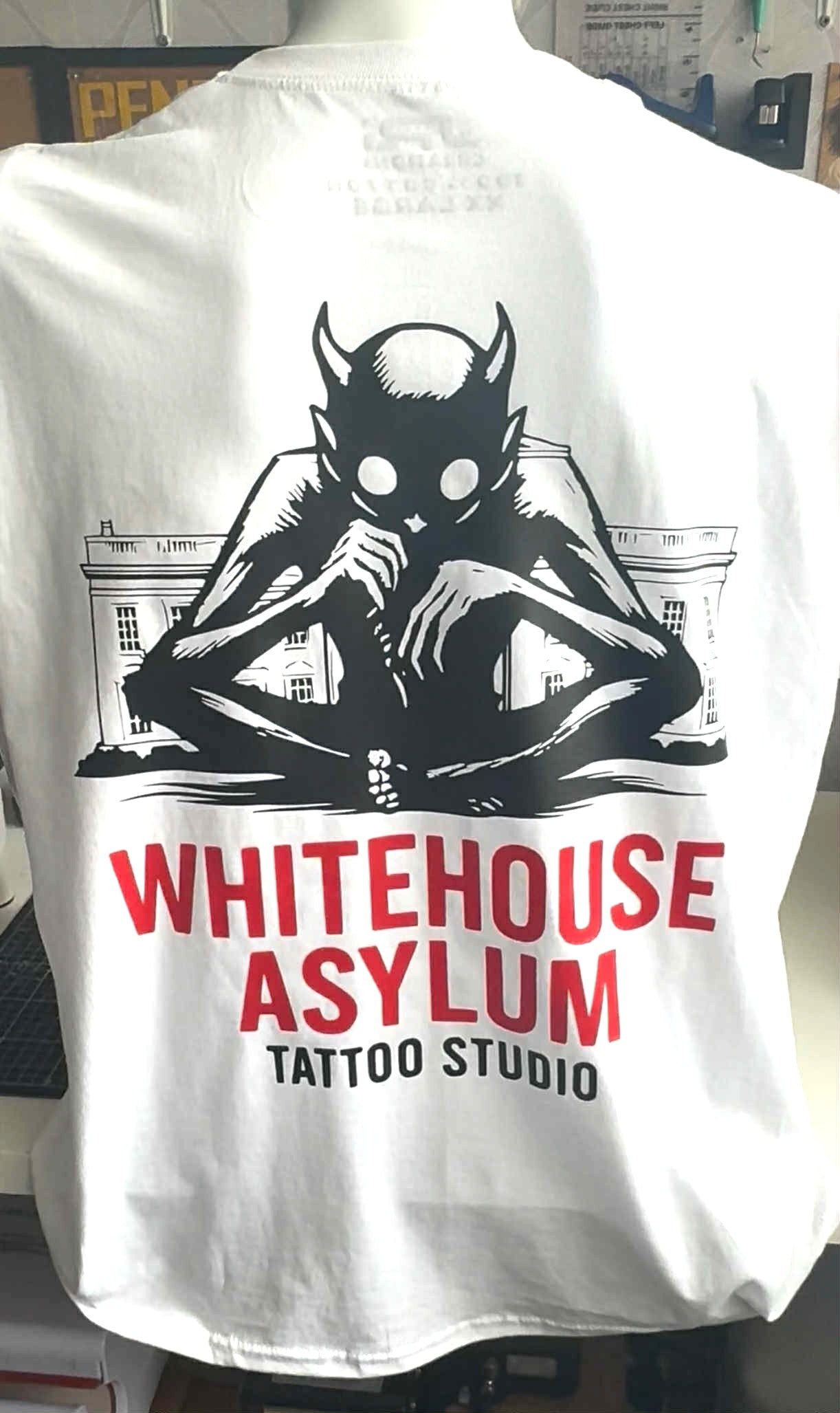 Business Whitehouse Asylum Tattoos T-Shirt