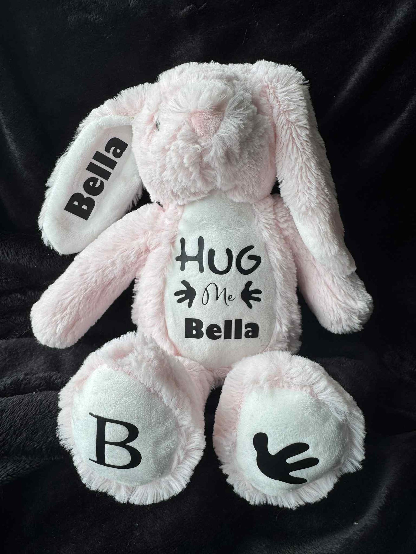 Personalised Soft Toy Plush Mumbles Print Me Teddy Bear, 💫 Hug Me Keep Sake Teddy