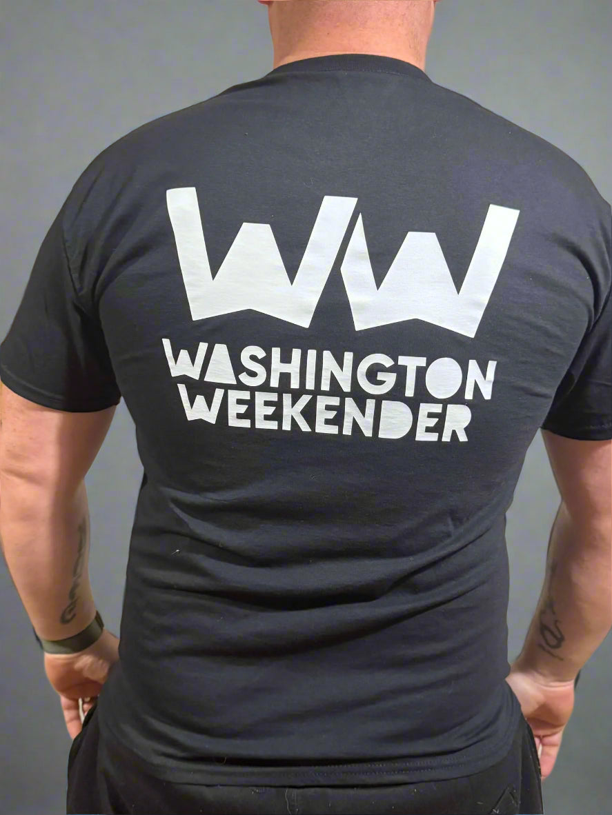 Washington Weekender Official Merchandise Black T Shirt