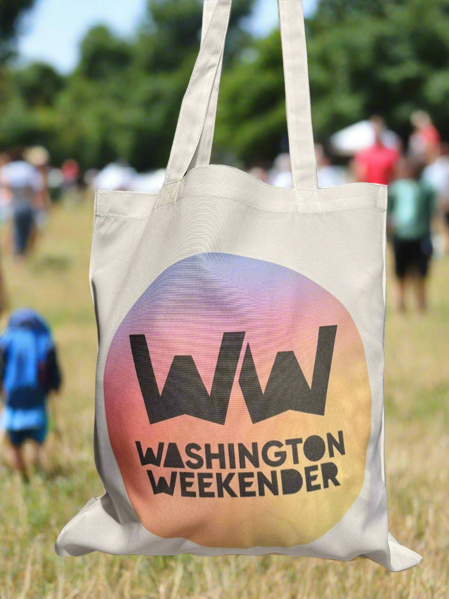 **Washington Weekender Official Only Event Merchandise** Printed Tote Bag