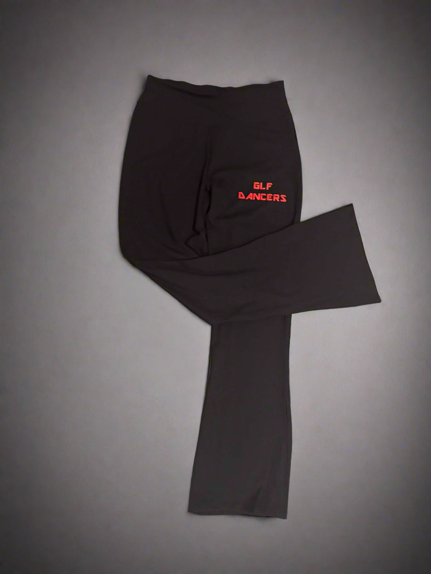 GLF Official Uniform Flared Leggings Black