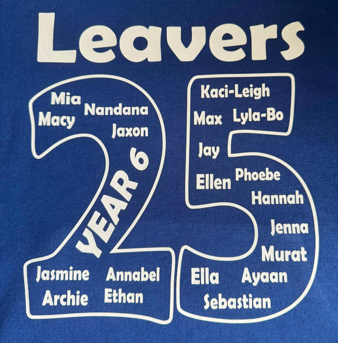 School Leavers Hoodie v2 Primary School