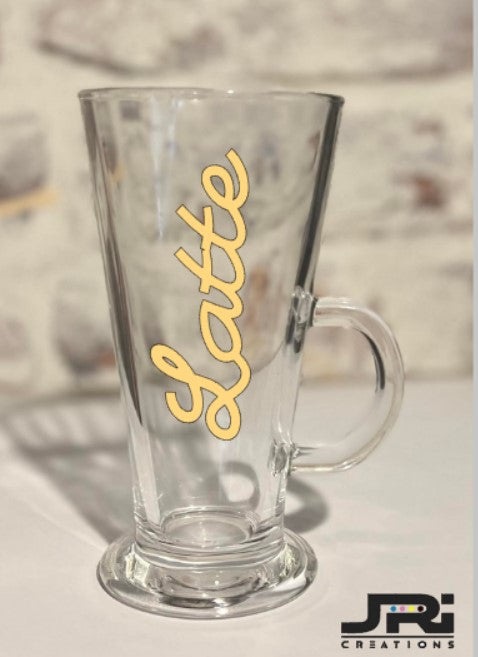 Vinyl Latte Glass Latte