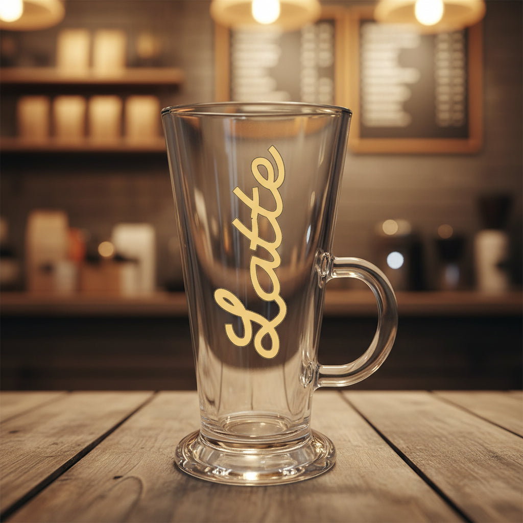 Vinyl Latte Glass Latte
