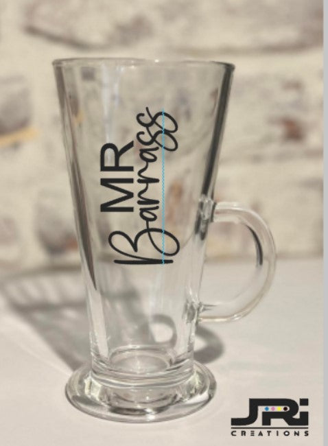 Vinyl Latte Glass Teachers Name