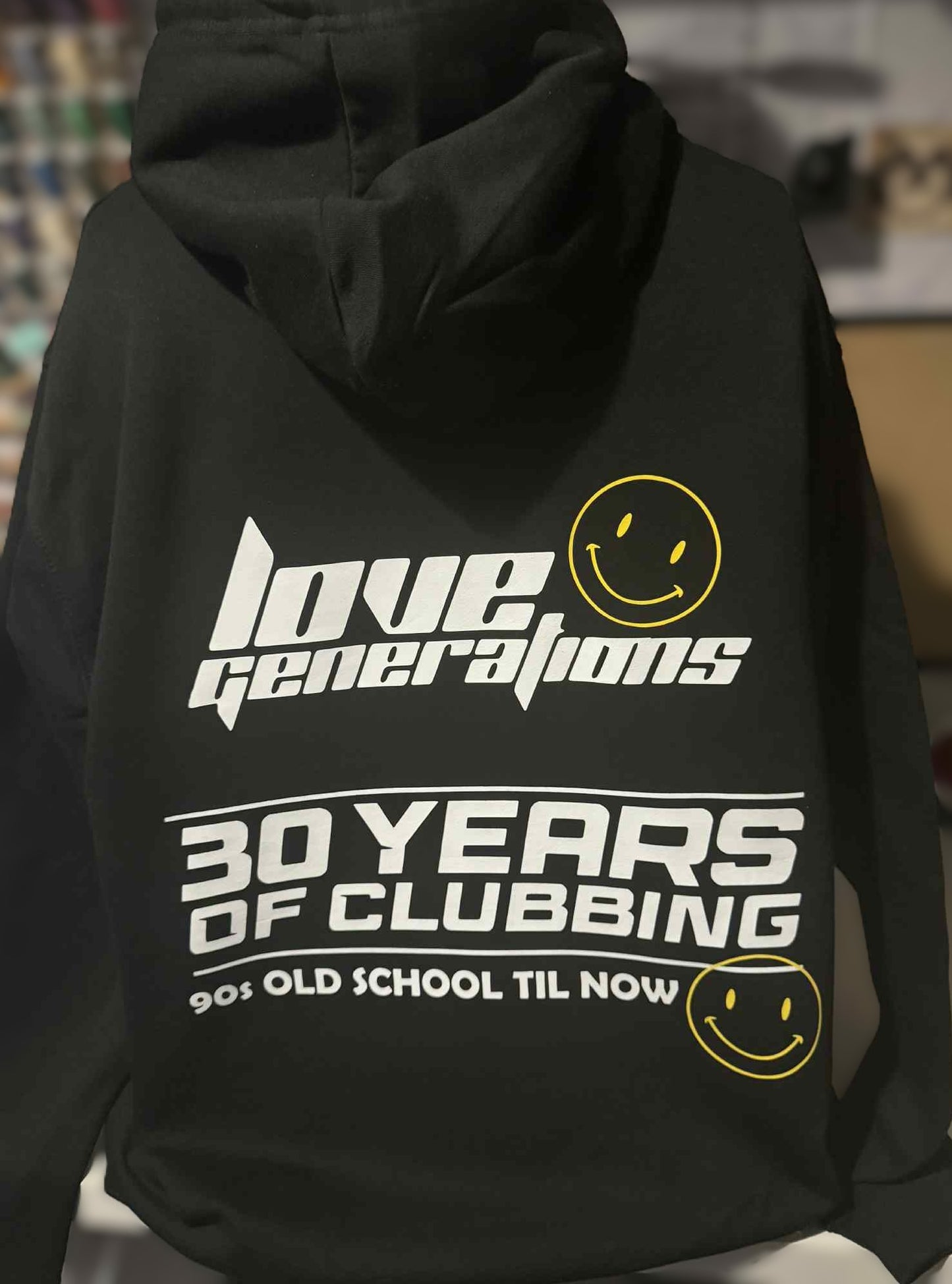 (Official Merchandise) Love Generation 30 Years Of Clubbing Hoodie