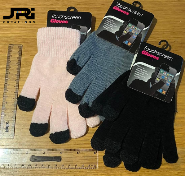 Personalised Name Gloves Teen Touch Screen