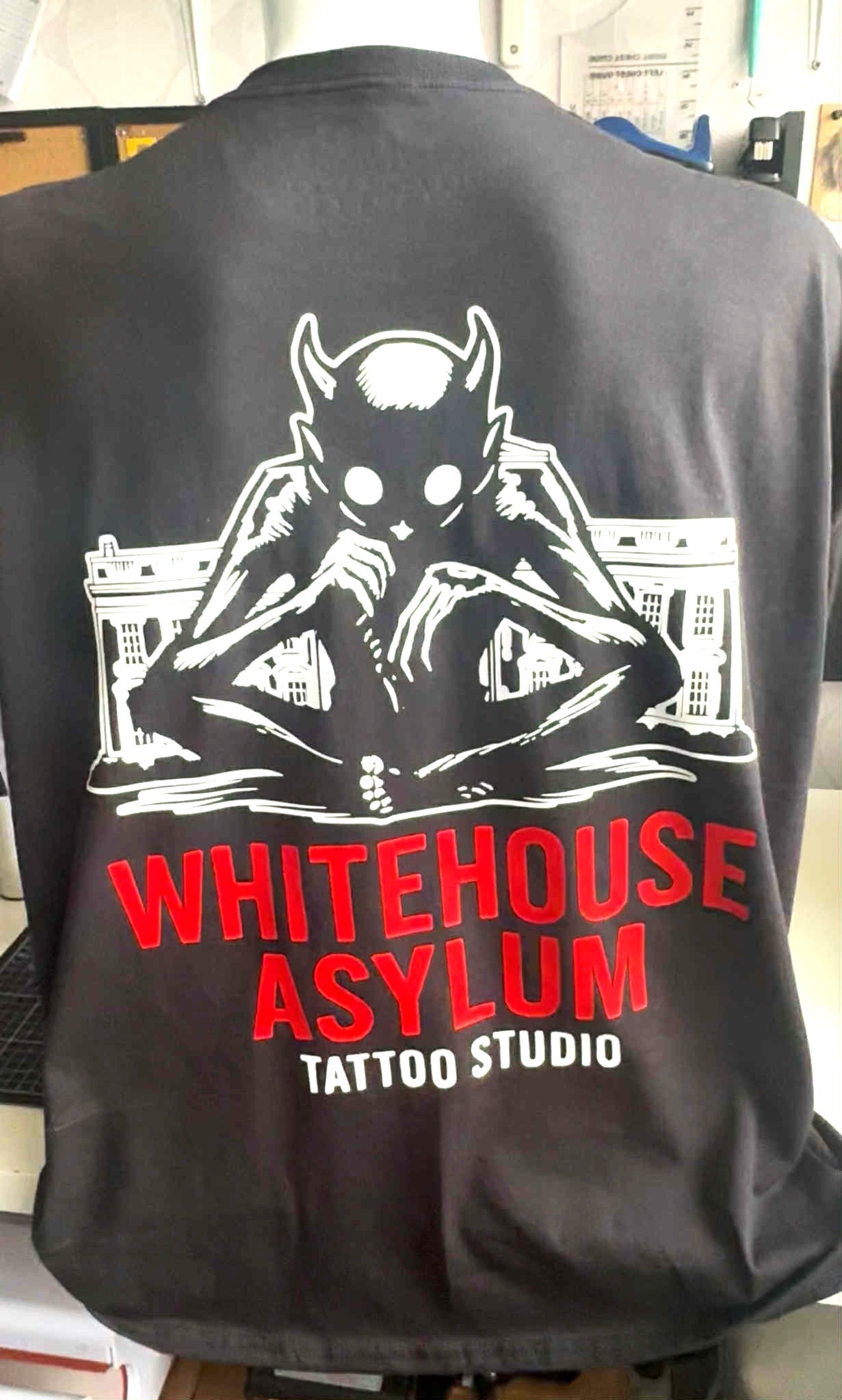 Business Whitehouse Asylum Tattoos T-Shirt