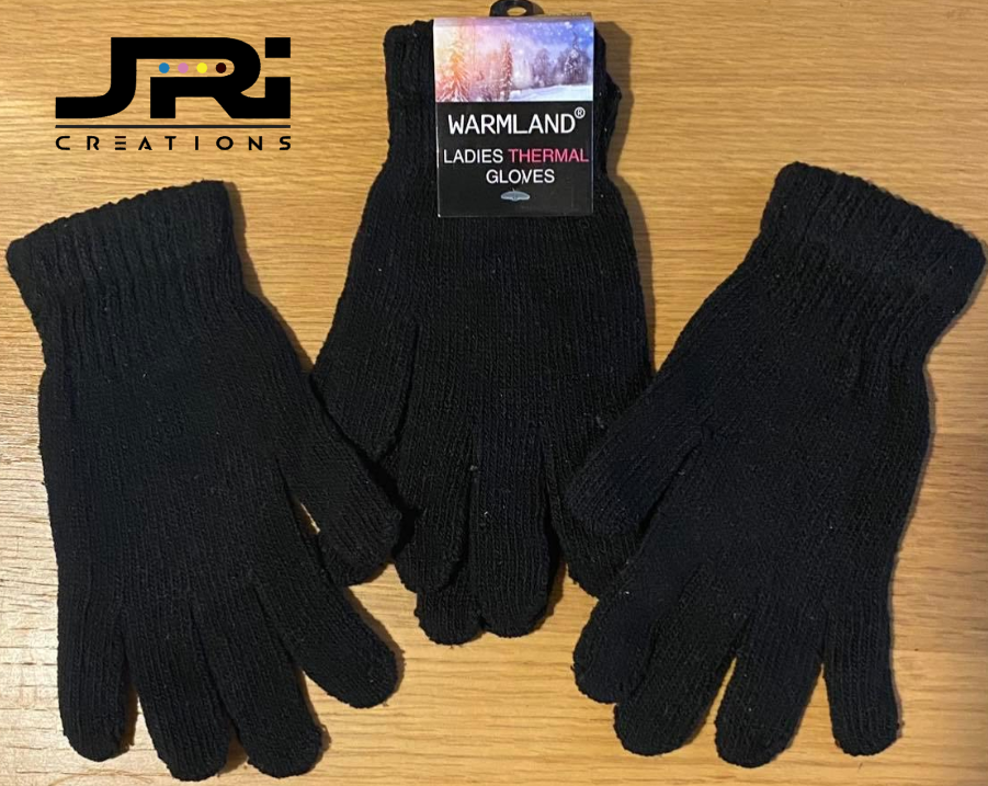 Personalised Name Gloves Ladies