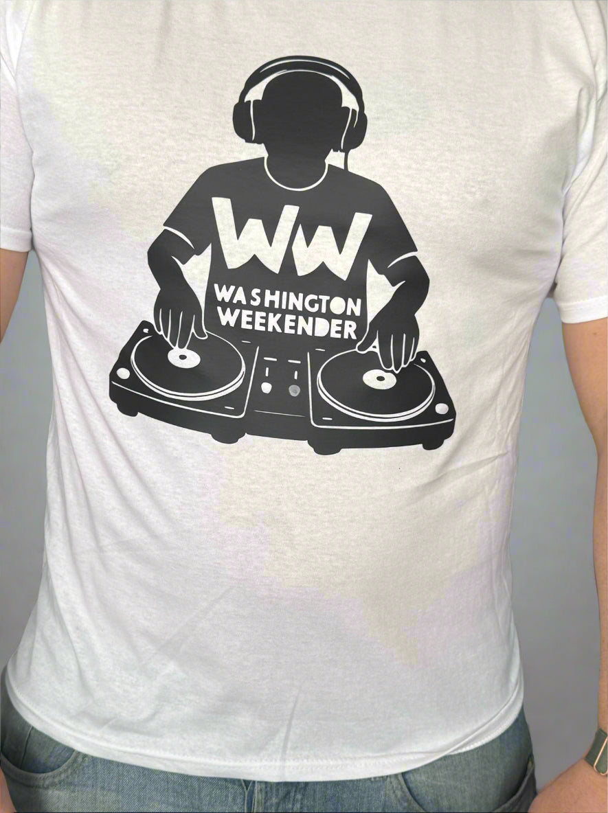 Washington Weekender Official Merchandise *Limited Edition* White T Shirt