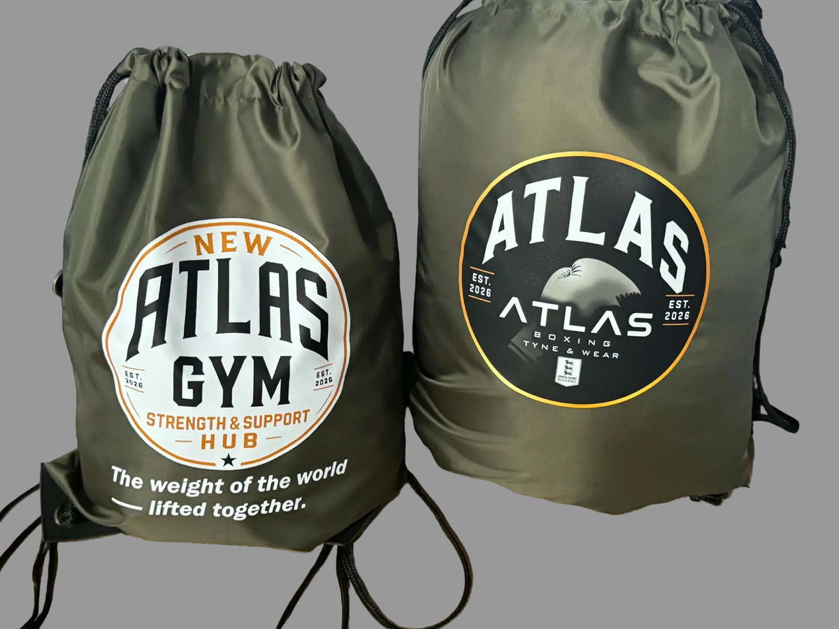 Kid's/Adult Drawstring Gym Bag 🥊( Olive ) ( White ) ( Black )