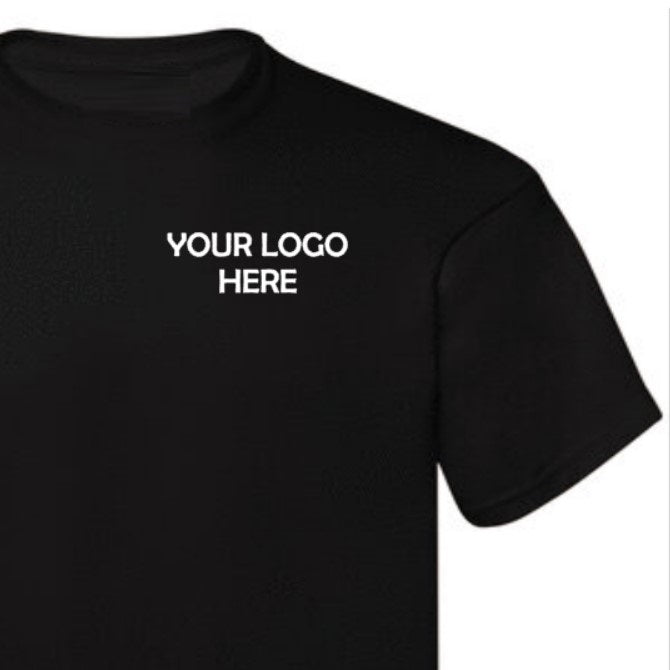 Custom Business T-Shirt Breast Logo