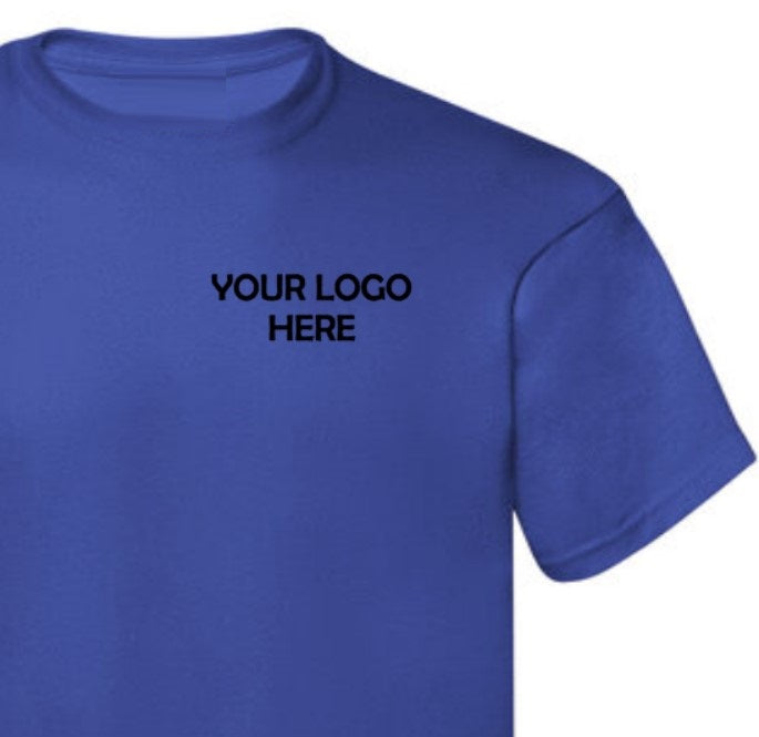 Custom Business T-Shirt Breast Logo