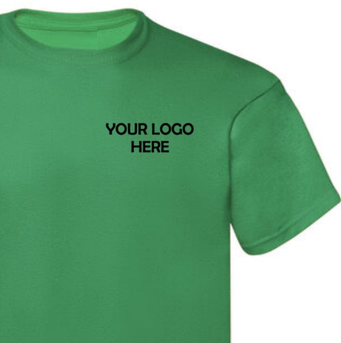 Custom Business T-Shirt Breast Logo