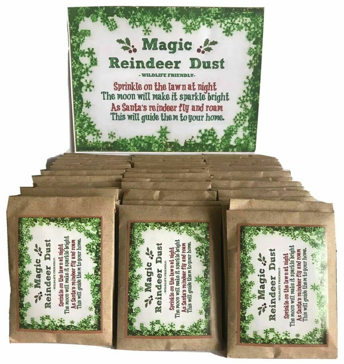 Magic Christmas Eve Reindeer Dust (Eco Friendly) x18 Pack