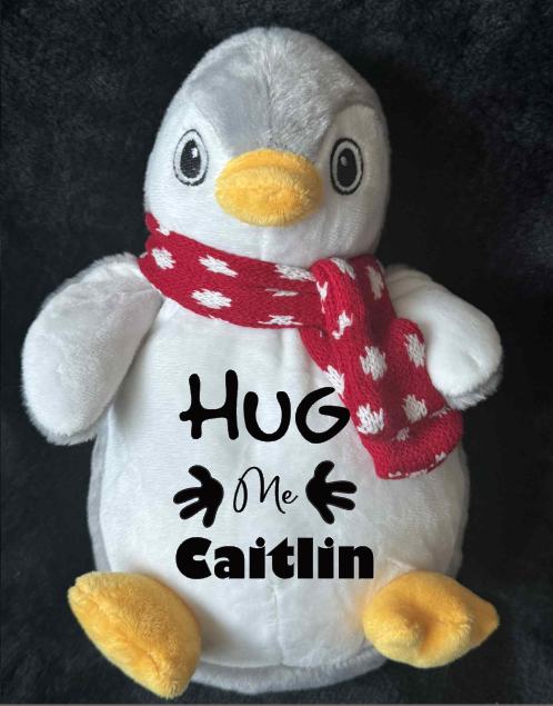 Personalised Soft Toy Plush Mumbles Print Me Teddy Bear, 💫 Hug Me Keep Sake Teddy