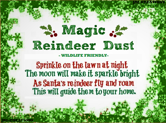 Magic Christmas Eve Reindeer Dust (Eco Friendly) x3 Pack