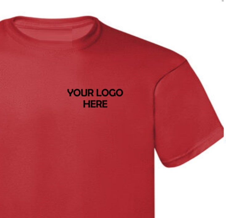 Custom Business T-Shirt Breast Logo