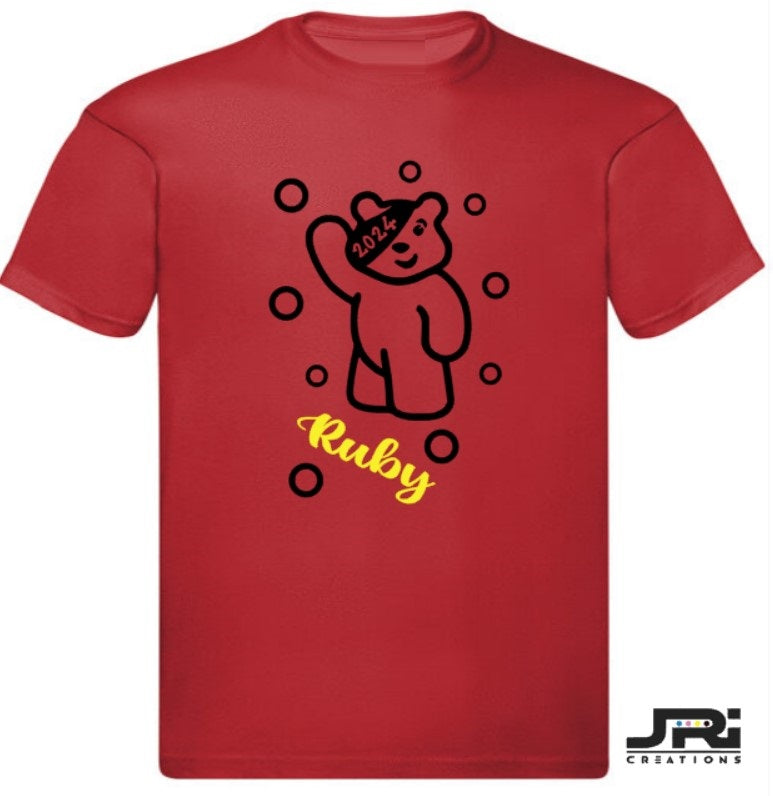 Personalised Kids/Adult T-Shirt Children In Need (Full Body Design)