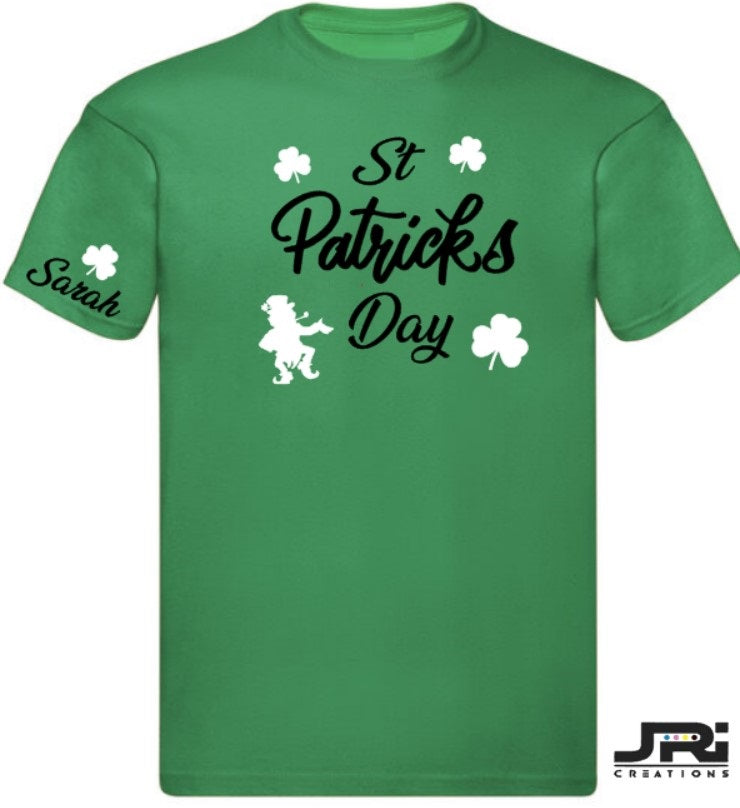 Personalised Kids/Adult St Patrick's Day T-Shirt
