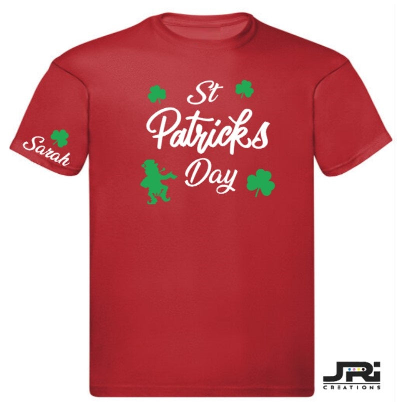 Personalised Kids/Adult St Patrick's Day T-Shirt