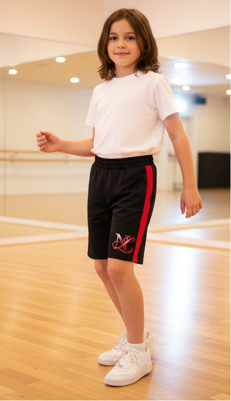๐**Next Level Official Merchandise**๐ Black / Red Shorts