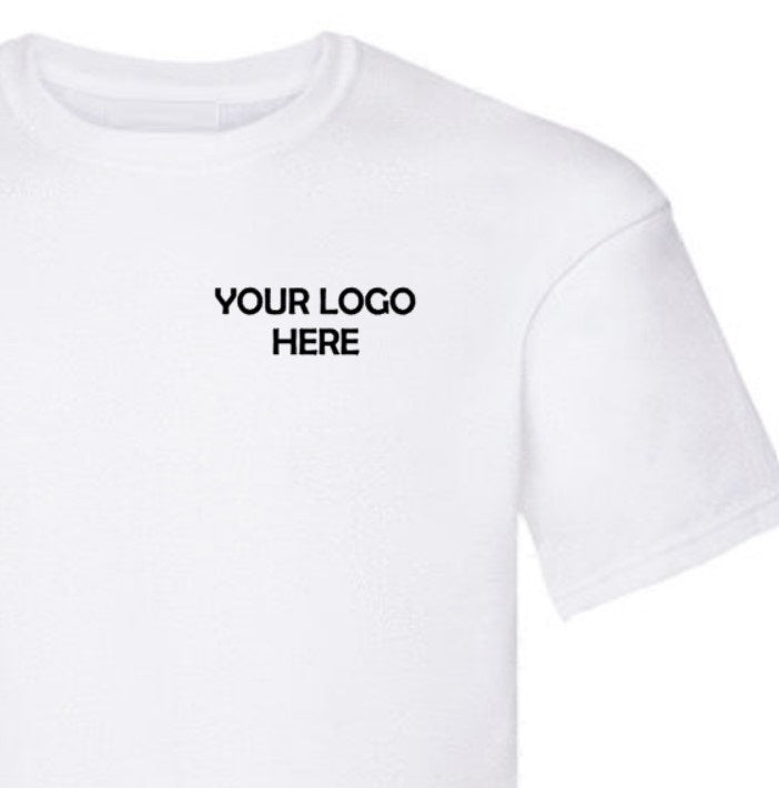 Custom Business T-Shirt Breast Logo