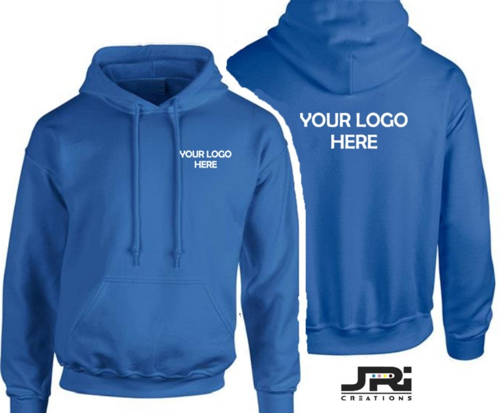 Custom Business Hoodie Back & Breast Logo