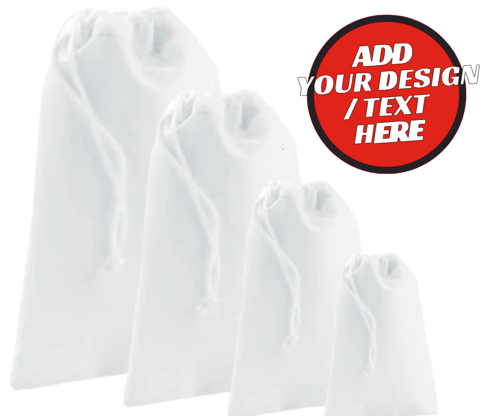 #11 Design Your Own Printed Polyester Drawstring Stuff Bags