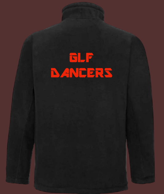 GLF Official Uniform Black Full Zip Fleece