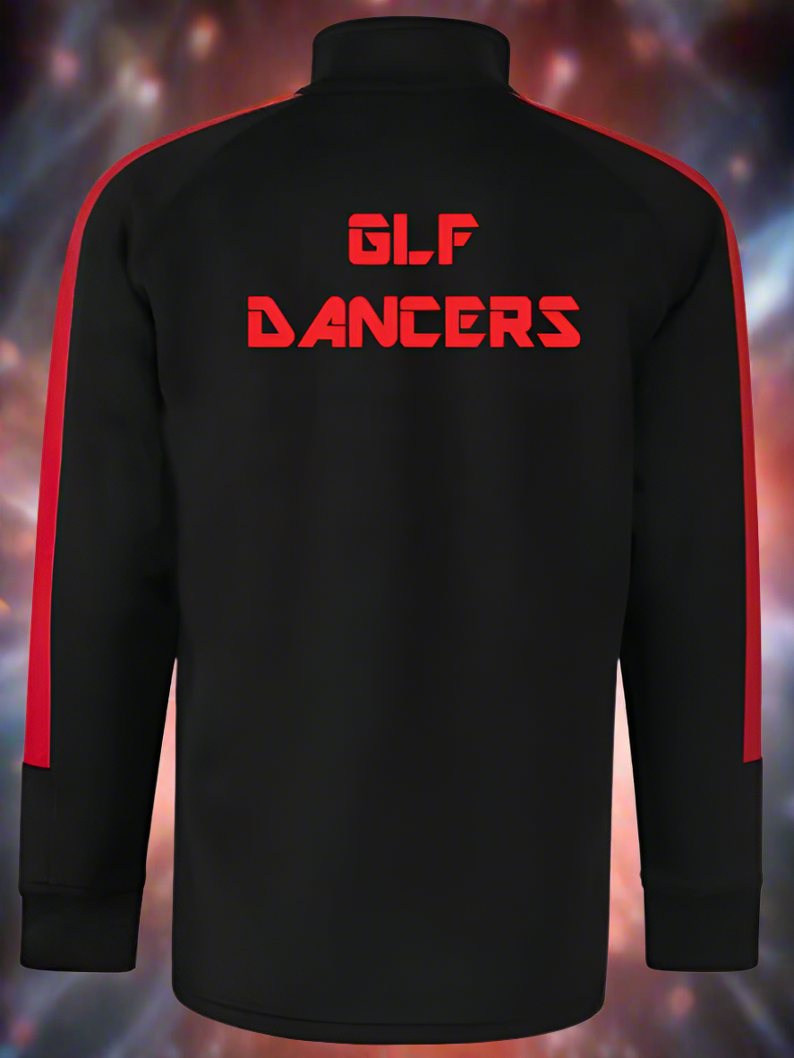 GLF Official Uniform Full Zip Jacket Black/Red Logo / Name