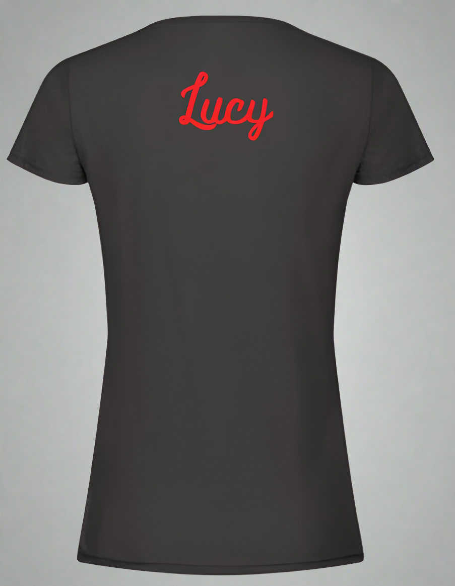 GLF Official Uniform T-Shirt Black Logo / Name