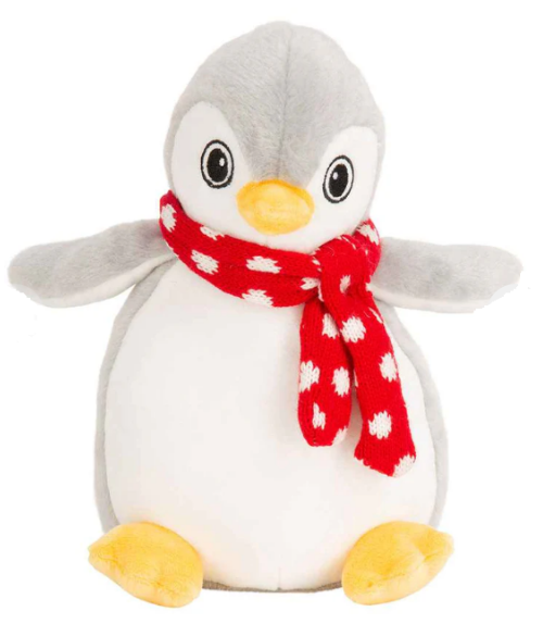 Personalised Soft Toy Plush Mumbles Print Me Teddy Bear, Printed Design Your Own 🖼️ Penguin