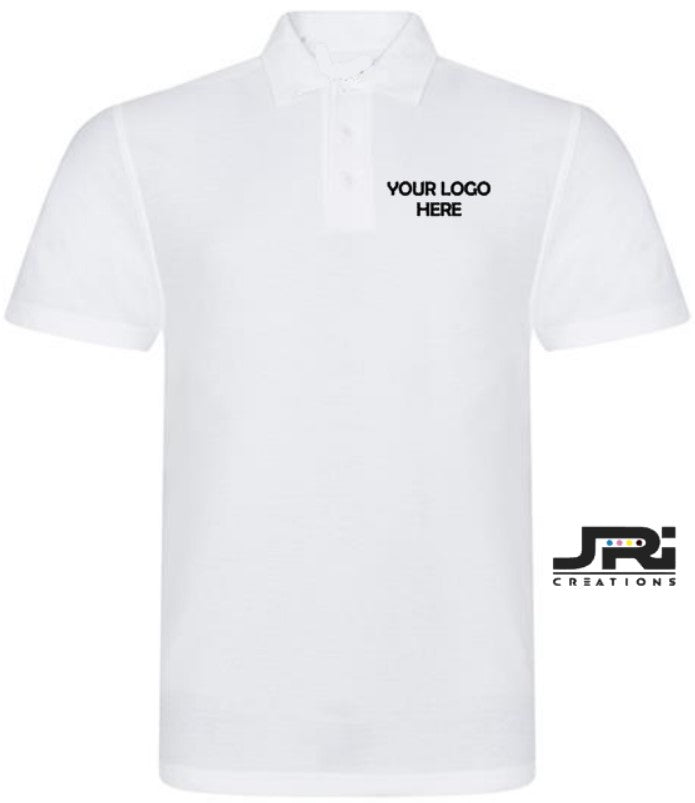 Custom Business Polo T-Shirt Breast Logo