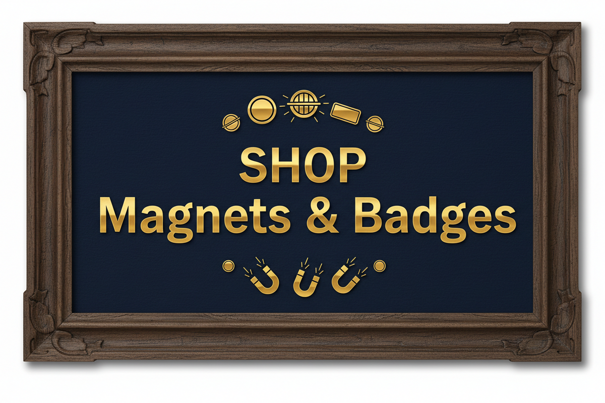 🛒- Magnets & Badges