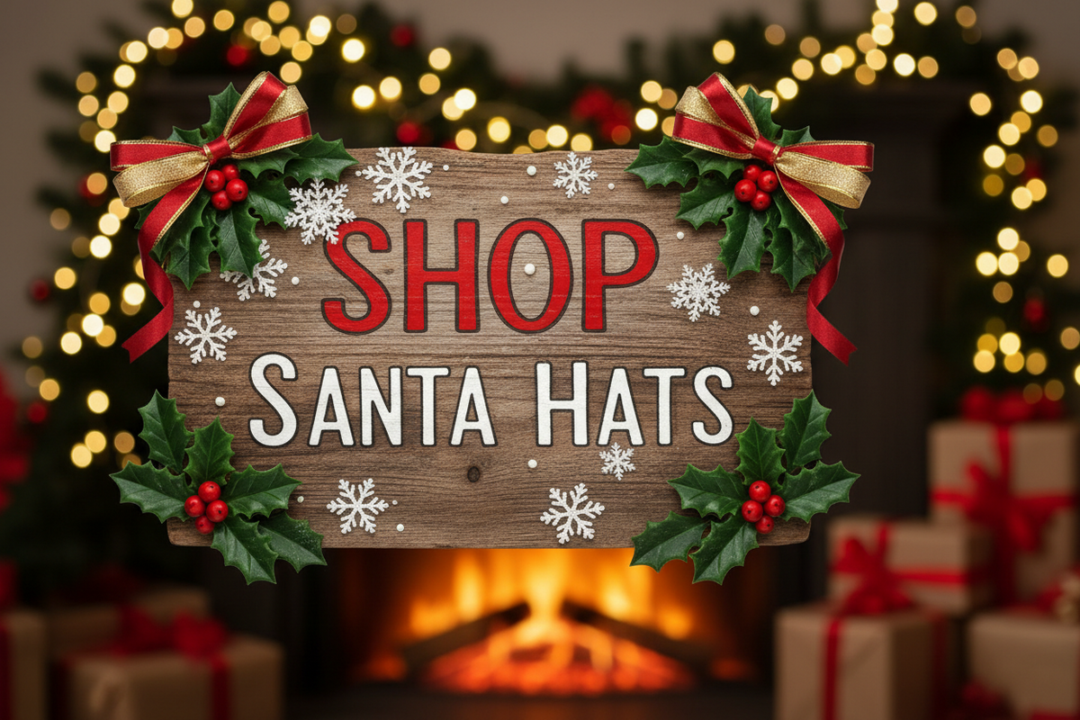 🛒- Elf / Santa Hats