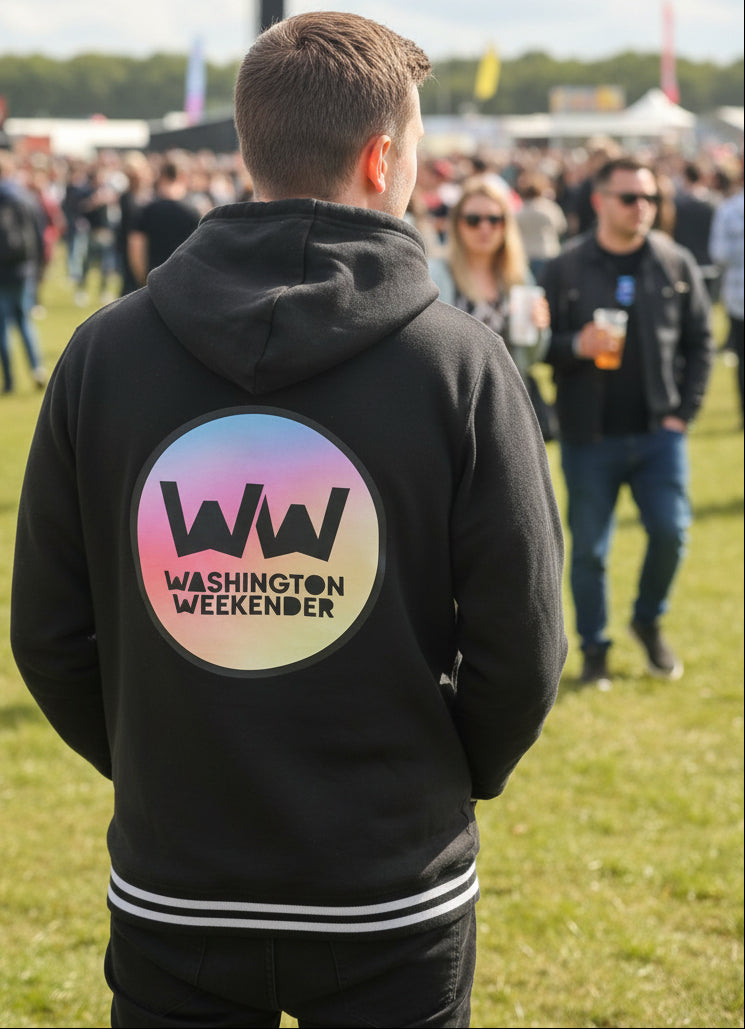 🚨**Washington Weekender Official Event Merchandise**🚨Kids/Adult Hoodie Sports Black Hooded Sweatshirt