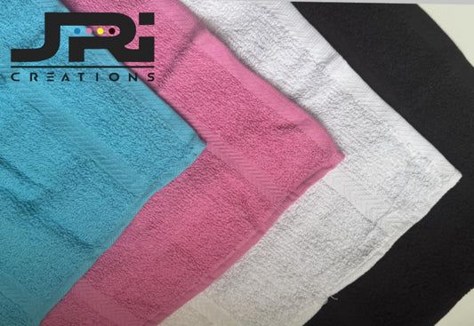 Personalised Facecloth With Printed Name 2 Pack