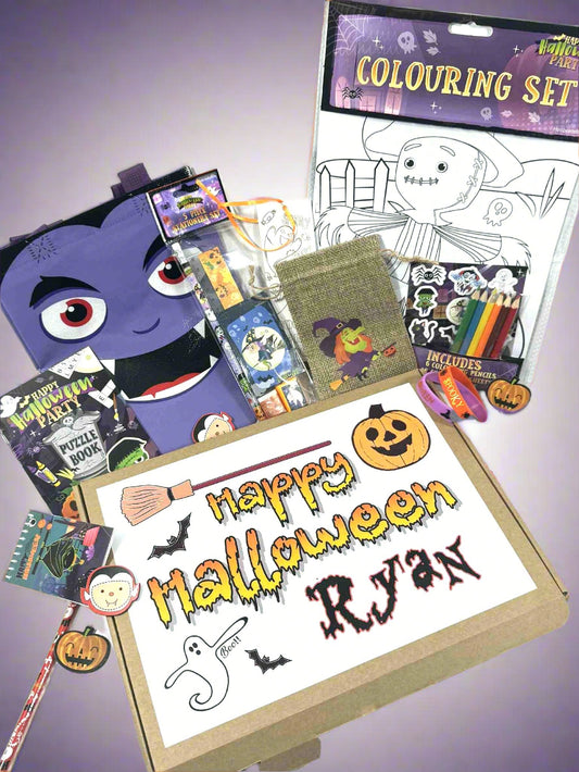 👻 Halloween Kids / Children's Personalised Activity Pack 🎃