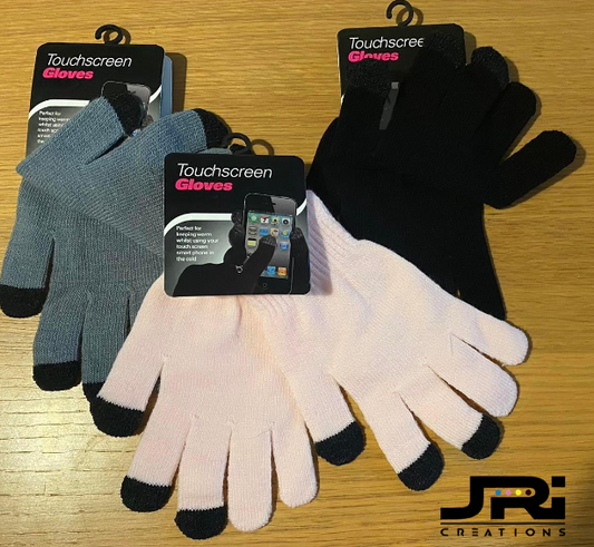 Personalised Name Gloves Teen Touch Screen