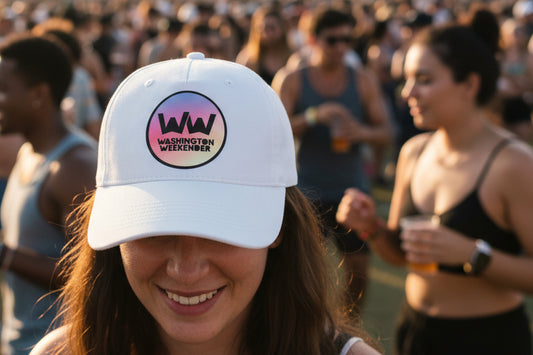 🚨**Washington Weekender Official Event Merchandise**🚨 White Cap One Size