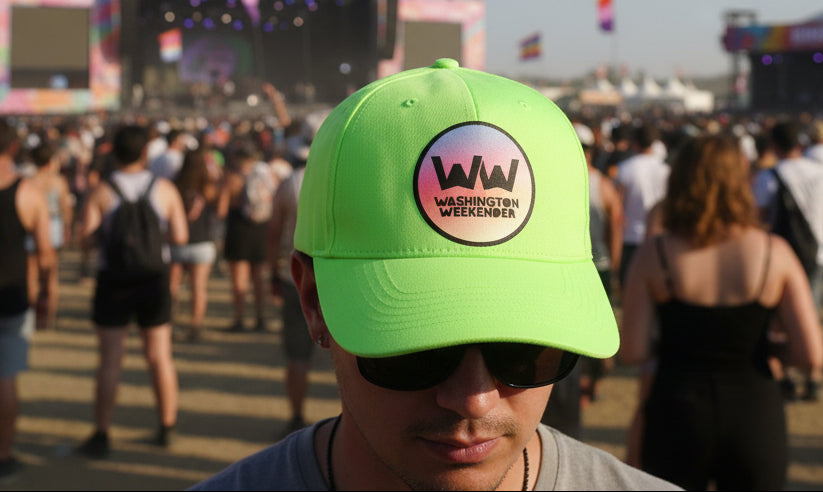 🚨**Washington Weekender Official Event Merchandise**🚨 Lime Green Cap One Size