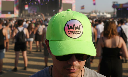 🚨**Washington Weekender Official Event Merchandise**🚨 Lime Green Cap One Size