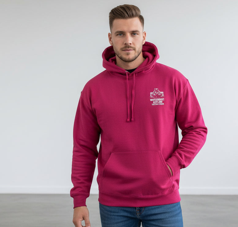 Official Whitehouse Asylum Tattoos Merchandise Hoodie Pink