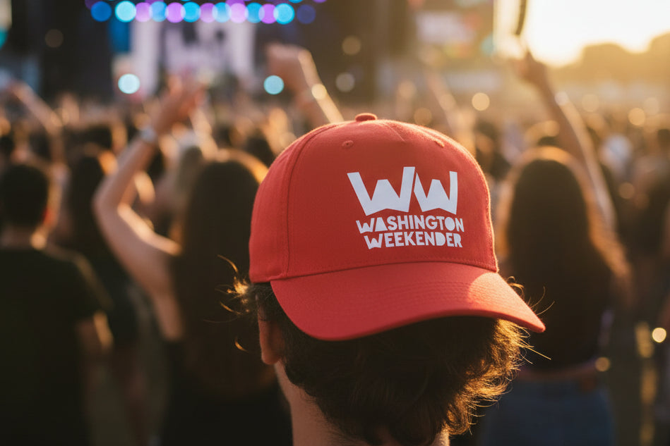 🚨**Washington Weekender Official Event Merchandise**🚨 Red Cap One Size