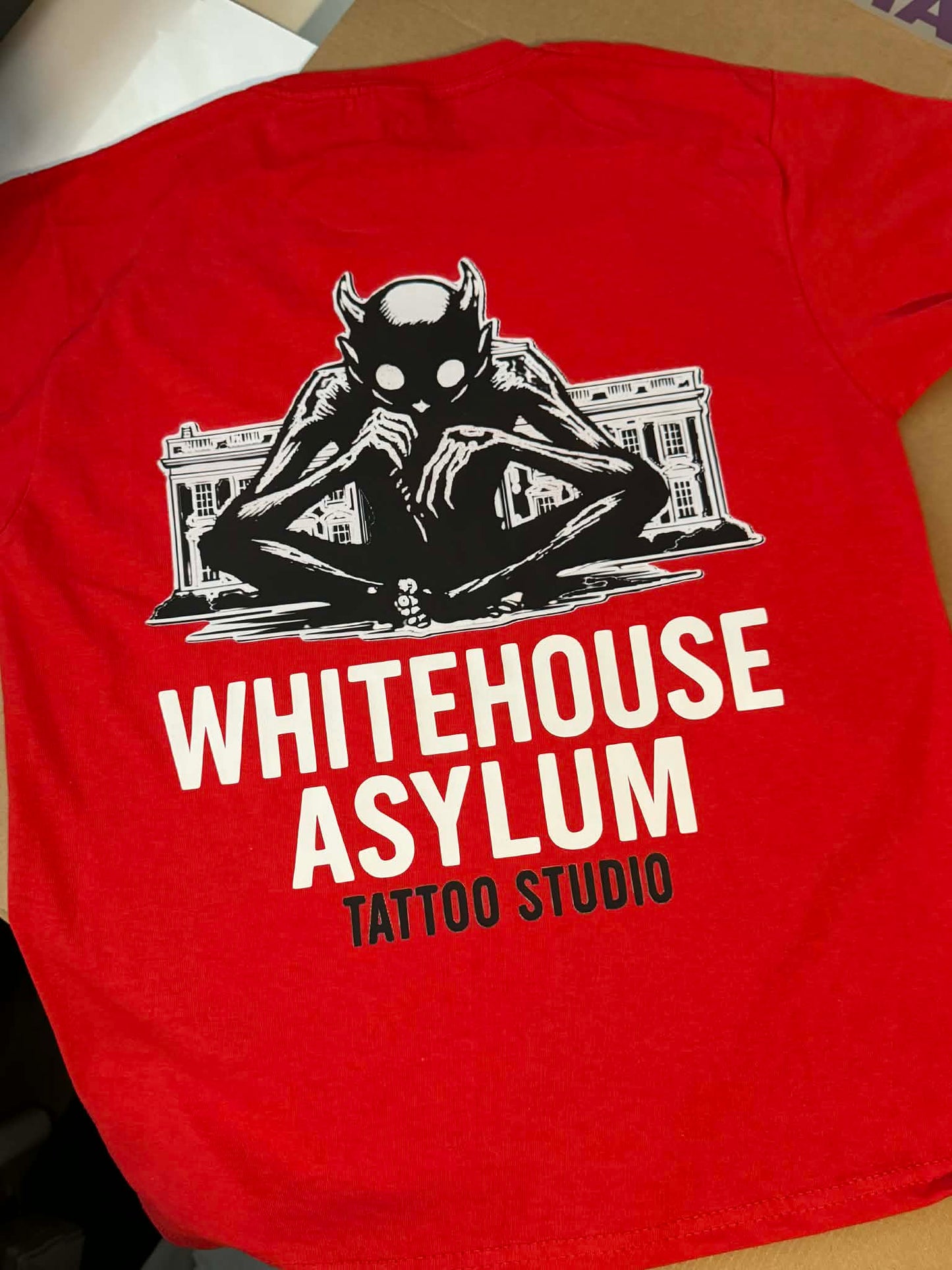 Business Whitehouse Asylum Tattoos T-Shirt