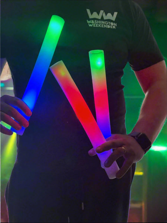 Washington Weekender Official Merchandise Foam Light Up Glow Stick