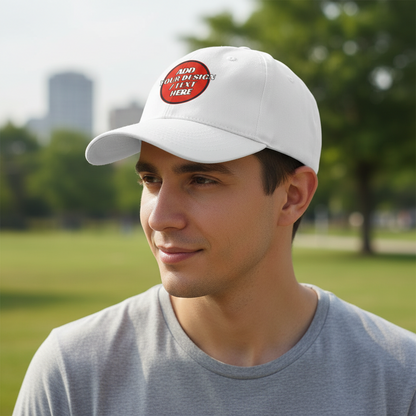 🫟 Design Your Own White Cap ( One Size )