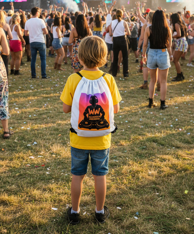 🚨**Washington Weekender Official Event Merchandise**🚨 Printed Drawstring Bag